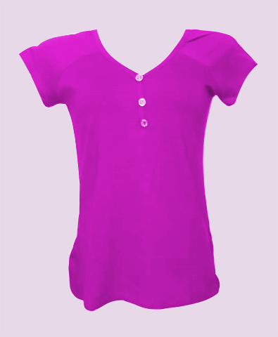 blusa-feminina-manga-curta-rosa